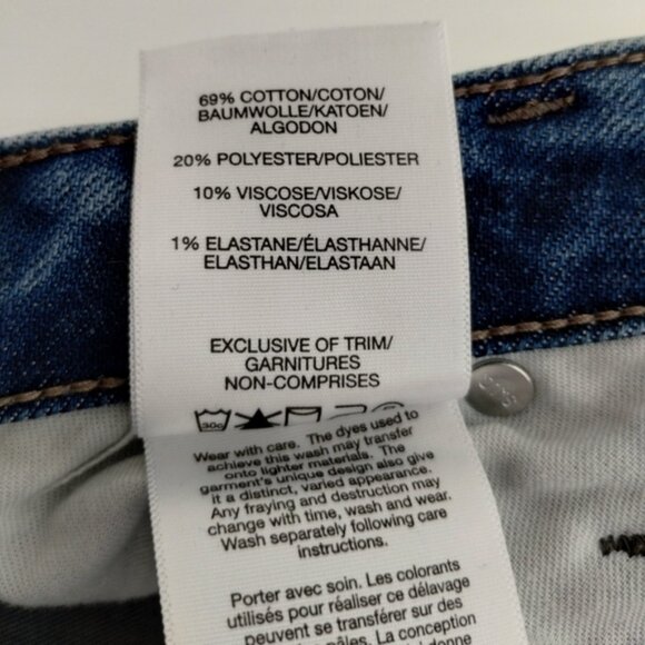 Silver Jeans Most Wanted Skinny Size 26 Blue Universal Fit Mid Rise - Picture 6 of 11